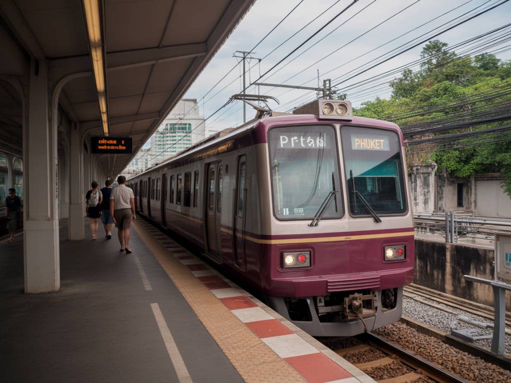 Voyager en bangkok phuket train : confort, horaires et conseils pratiques