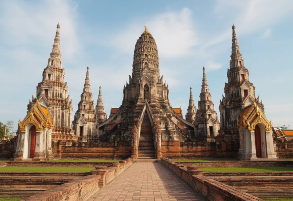 Wat chai watthanaram : un temple d’Ayutthaya encore empreint de grandeur