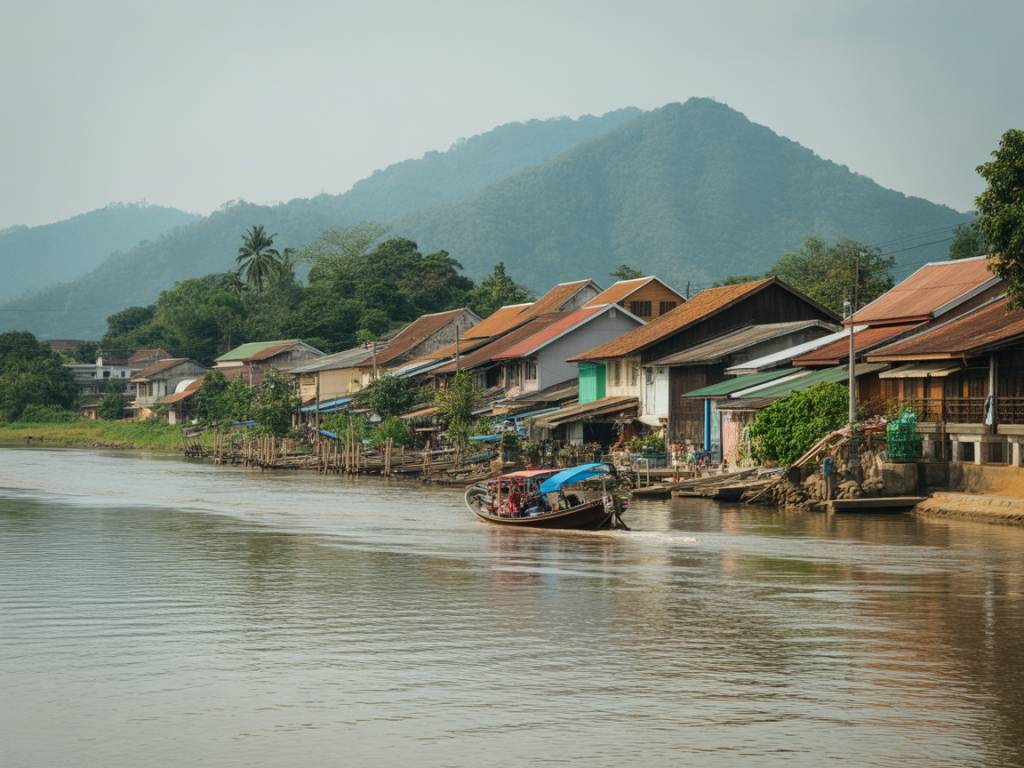 Chiang khan : un village paisible au charme rétro le long du Mékong
