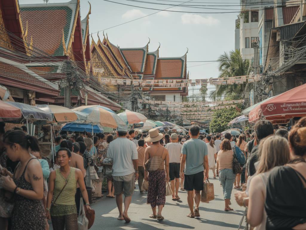 Thailande en avril : entre climat chaud et festivités du songkran