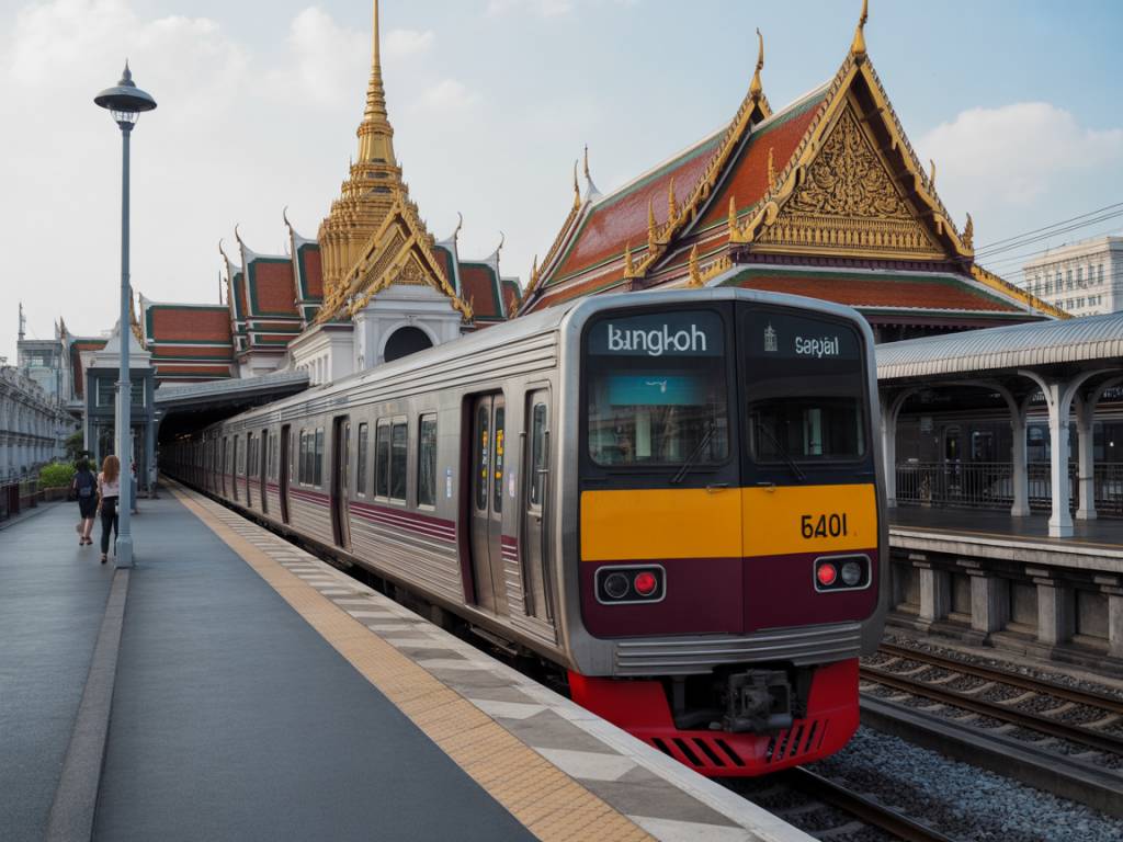 Explorer la bangkok gare : conseils pratiques pour votre voyage en train