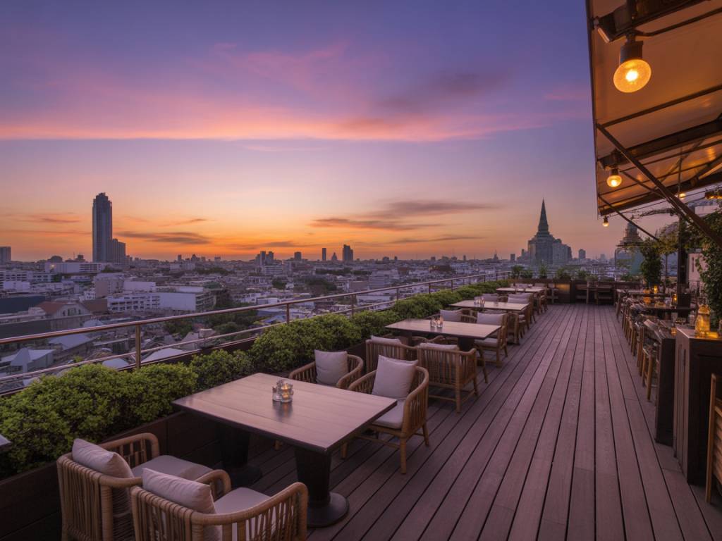 Les rooftops de Bangkok : les meilleurs bars et restaurants avec vue pour un séjour inoubliable